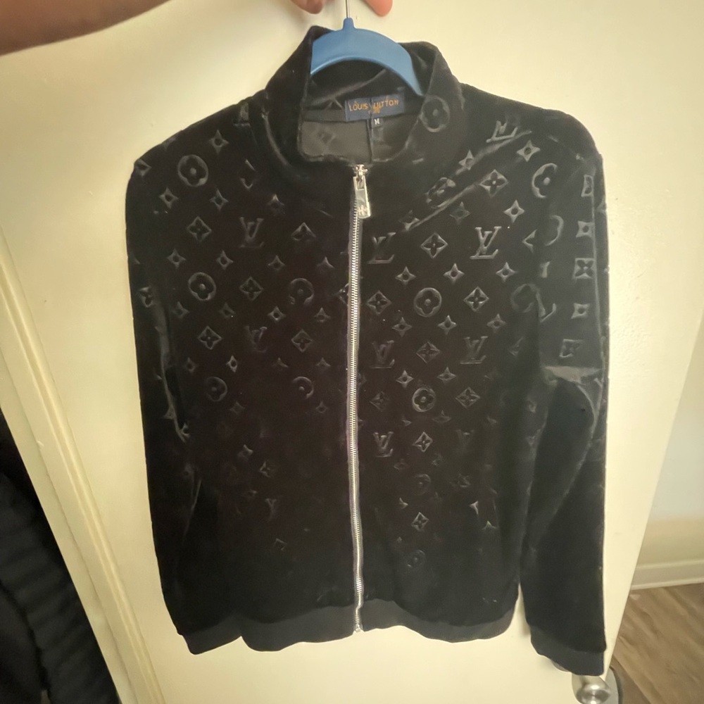 Louis Vuitton Black Monogram Jacket